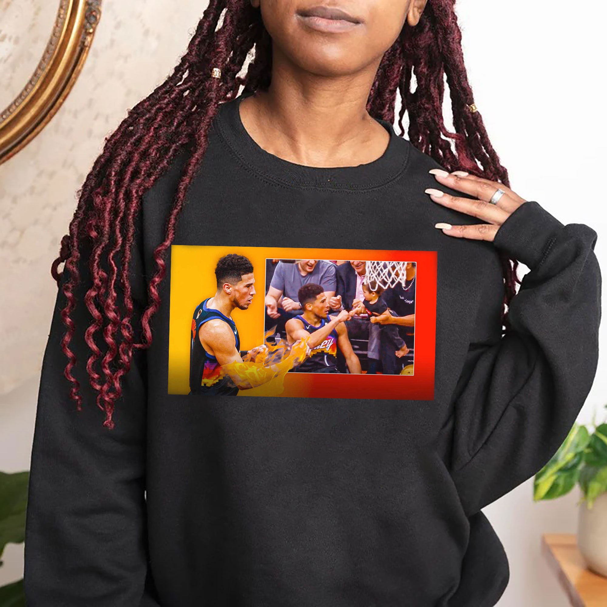 Art Devin Booker Phoenix Suns Basketball Unisex Sweatshirt Art Devin Booker Phoenix Suns Basketball Unisex Sweatshirt