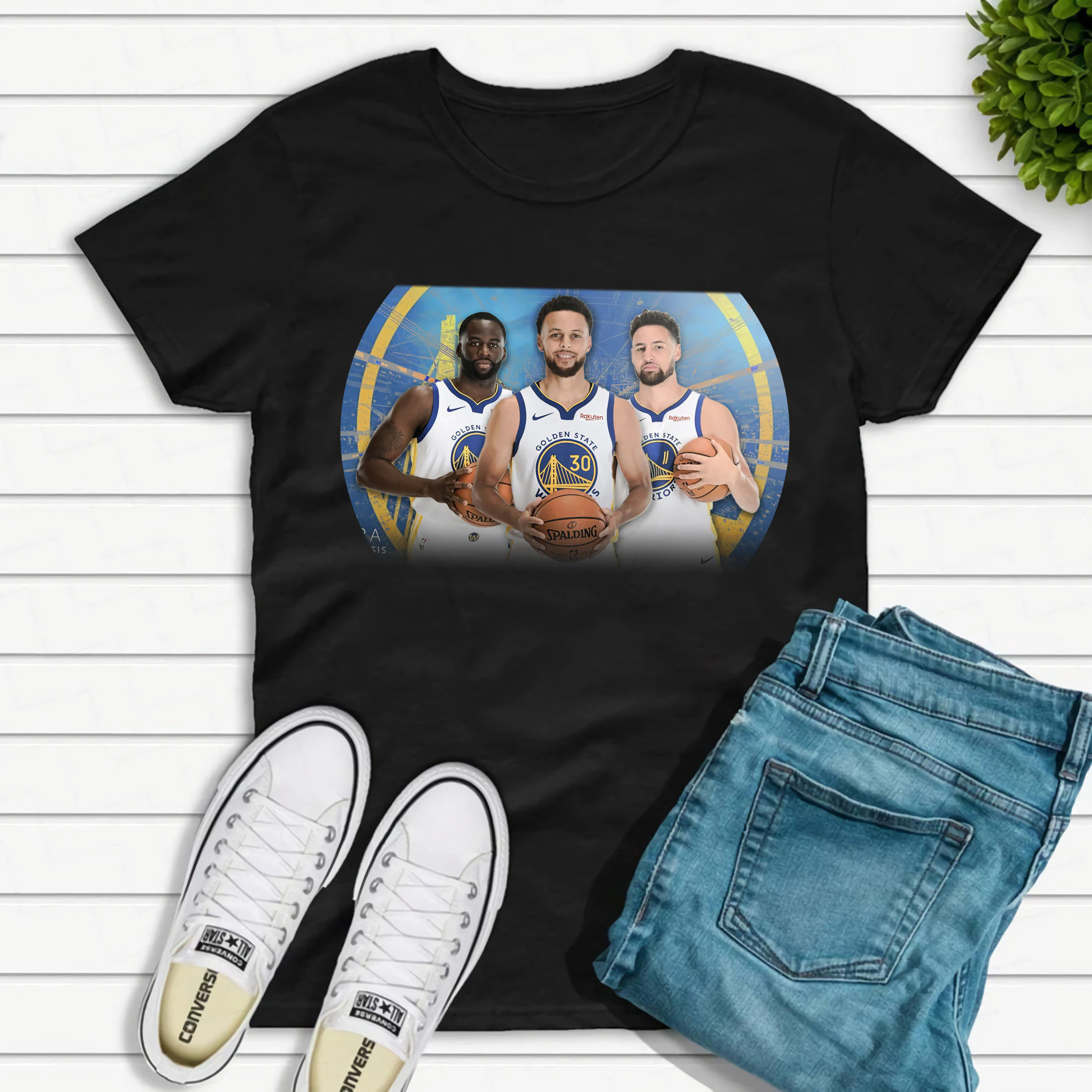 Art Golden State Warriors Stephen Curry Draymond Green Klay Thompson Basketball Unisex T-Shirt Art Golden State Warriors Stephen Curry Draymond Green Klay Thompson Basketball Unisex T-Shirt