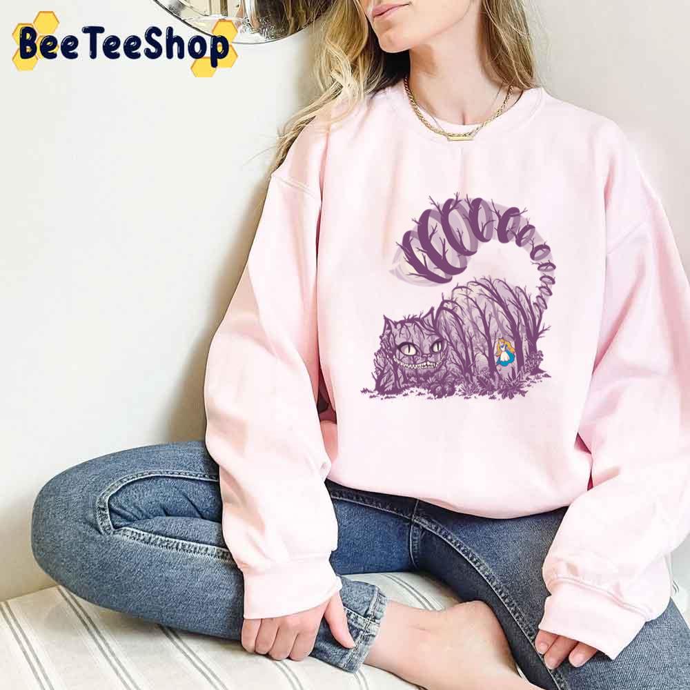 Art Inside Wonderland Cheshire Cat Unisex T-Shirt Art Inside Wonderland Cheshire Cat Unisex T-Shirt