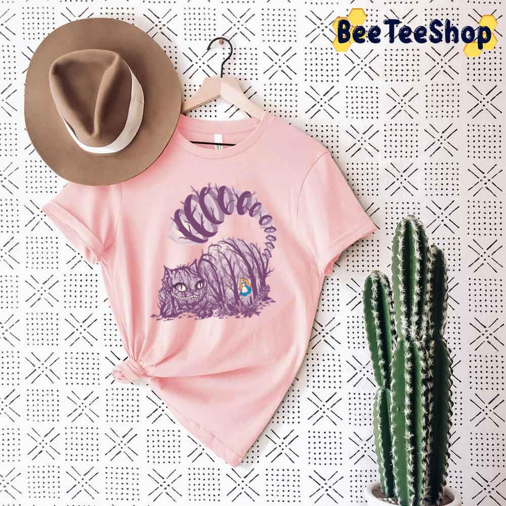 Art Inside Wonderland Cheshire Cat Unisex T-Shirt Art Inside Wonderland Cheshire Cat Unisex T-Shirt