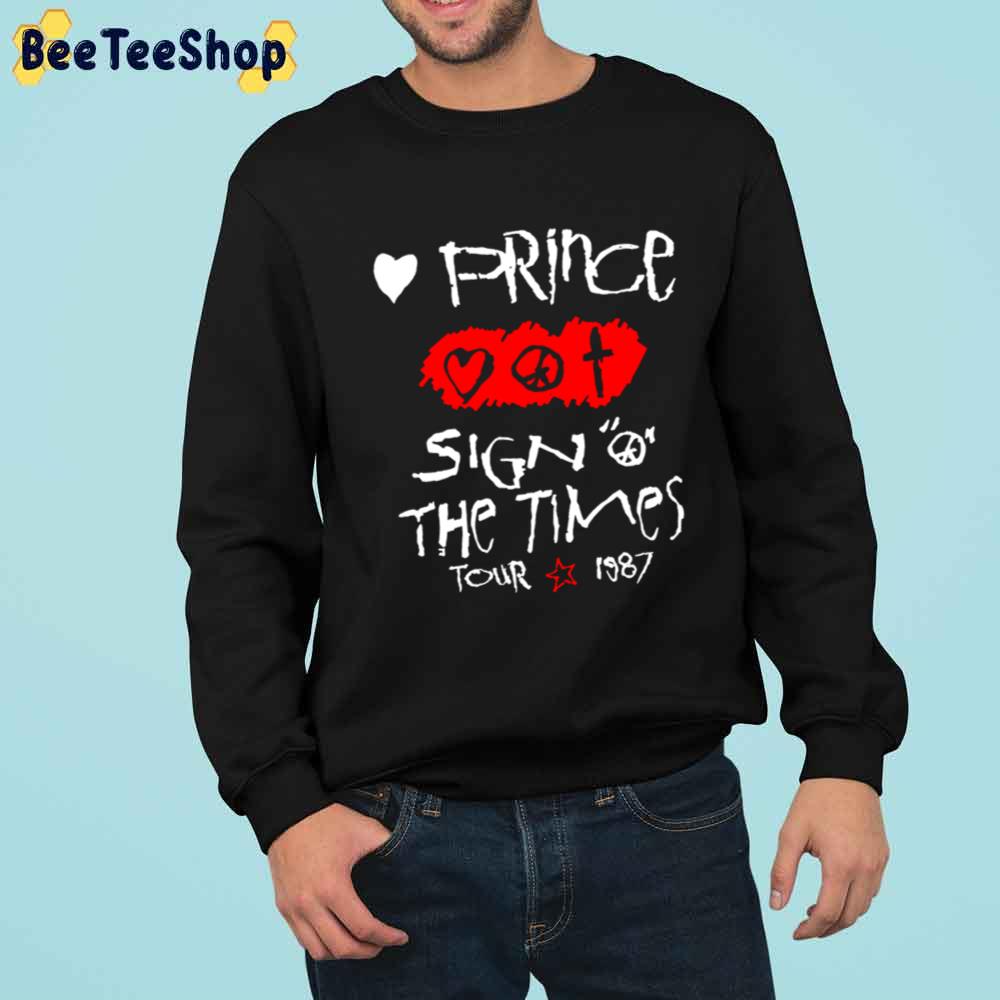 Art Prince Sign The Times Unisex T-Shirt Art Prince Sign The Times Unisex T-Shirt