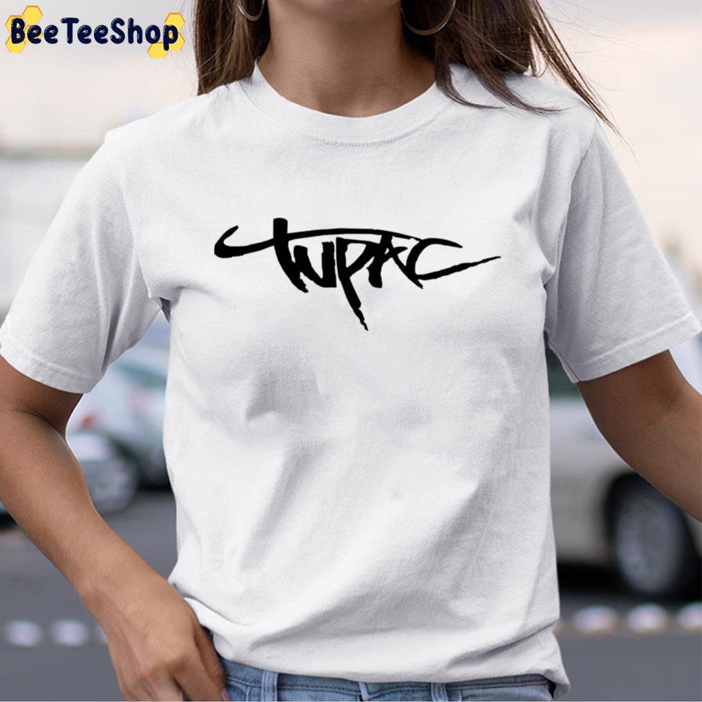 Art Text Tupac Rapper Unisex T-Shirt Art Text Tupac Rapper Unisex T-Shirt