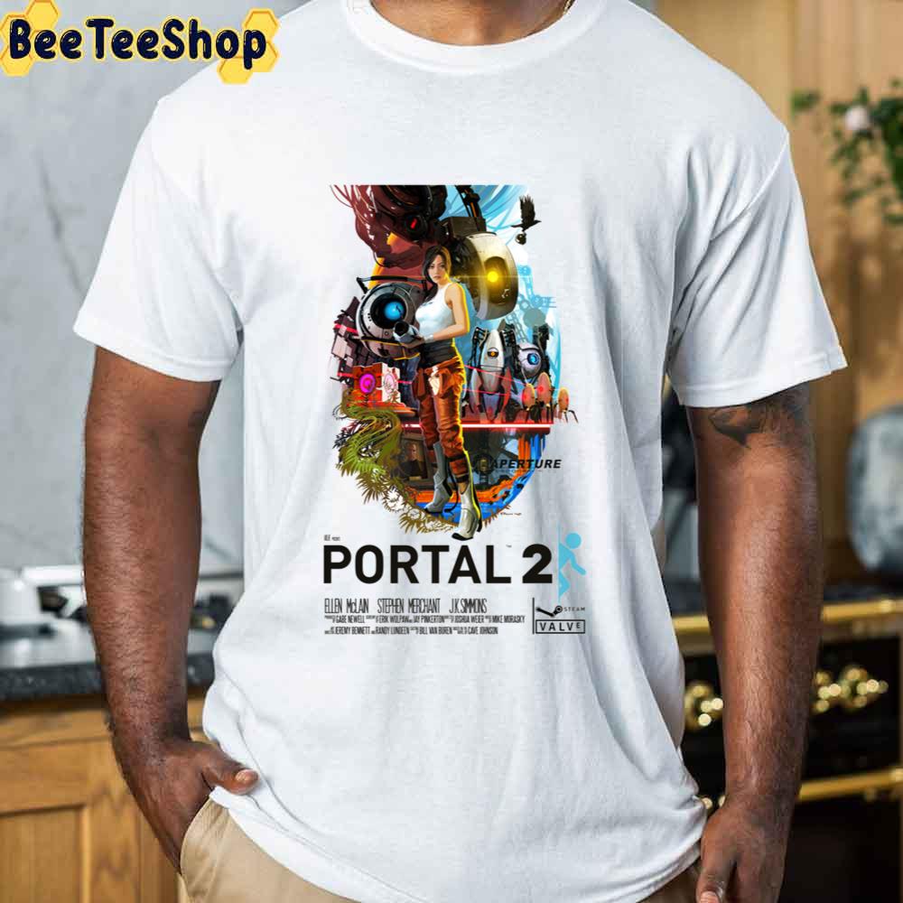 Artwork Portal 2 Unisex T-Shirt Artwork Portal 2 Unisex T-Shirt
