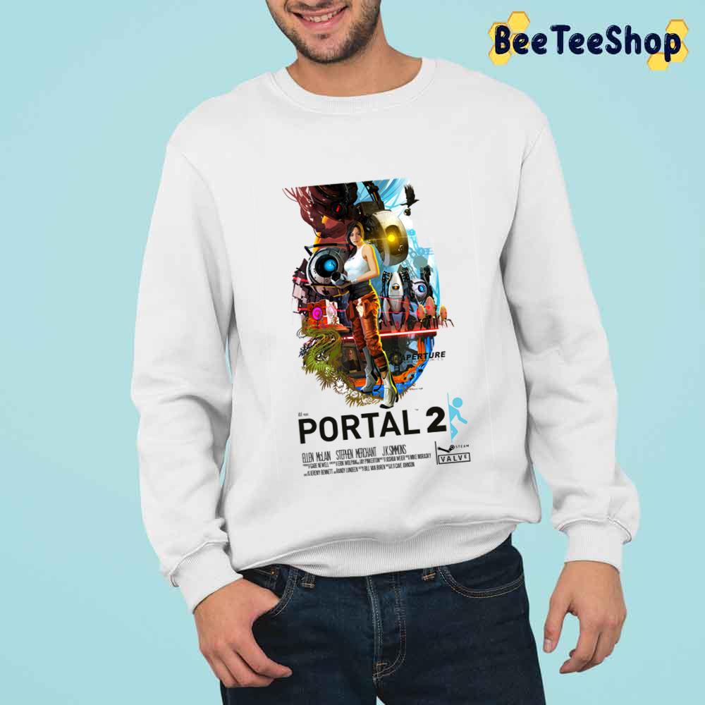 Artwork Portal 2 Unisex T-Shirt Artwork Portal 2 Unisex T-Shirt
