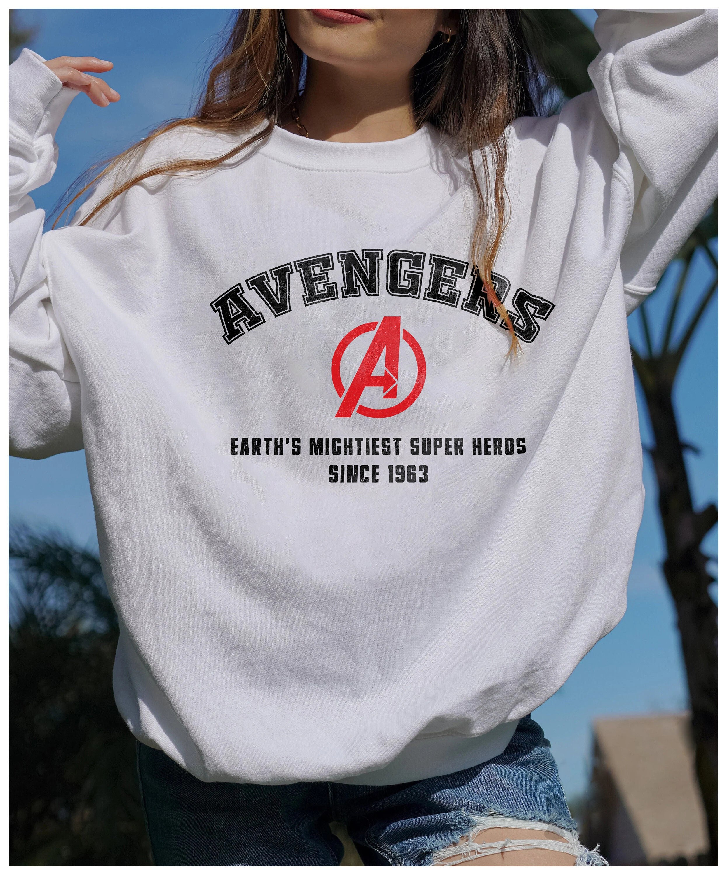 Avengers Earth’s Mightiest Super Heros Since 1963 Unisex Sweatshirt