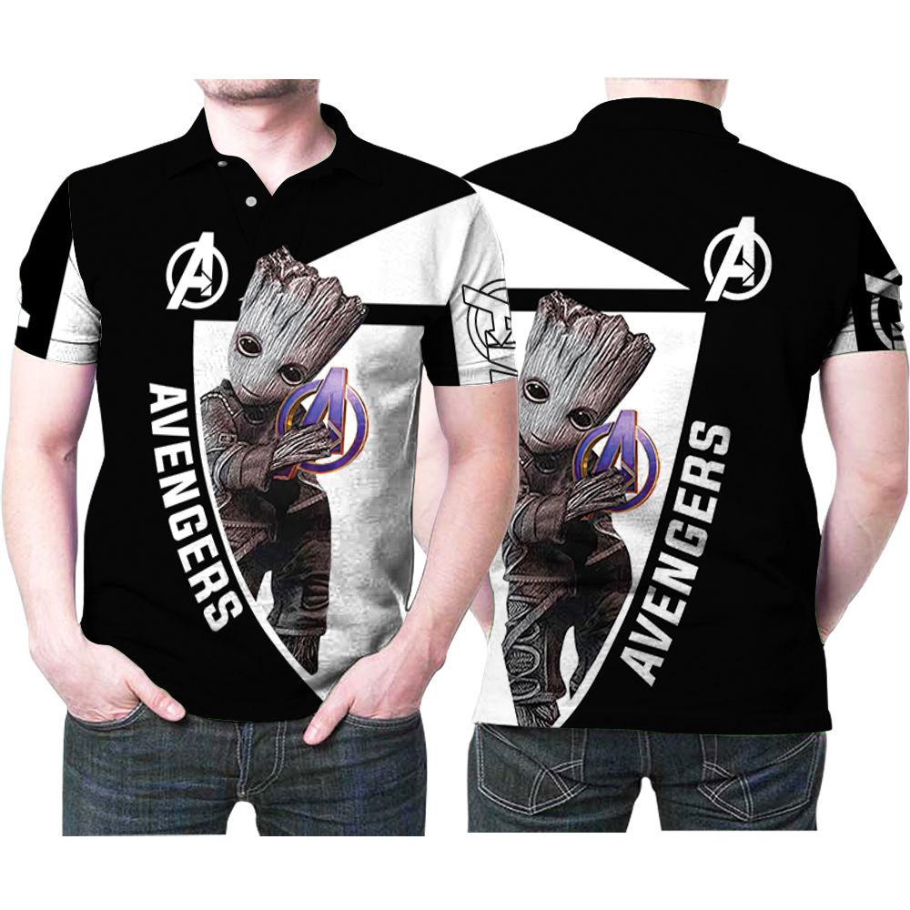 Avengers Groot Logo Team Gift For Avengers Film Series Fans Groot Lovers 2 Polo Shirt All Over Print Shirt 3d T-shirt Avengers Groot Logo Team Gift For Avengers Film Series Fans Groot Lovers 2 Polo Shirt All Over Print Shirt 3d T-shirt