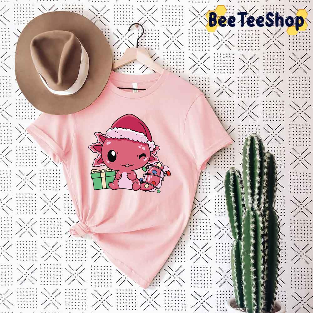 Axolotl Christmas Funny Unisex T-Shirt Axolotl Christmas Funny Unisex T-Shirt