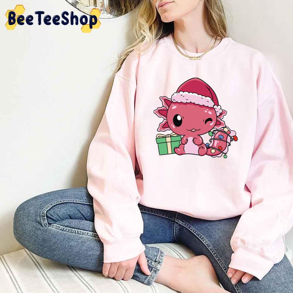 Axolotl Christmas Funny Unisex T-Shirt Axolotl Christmas Funny Unisex T-Shirt