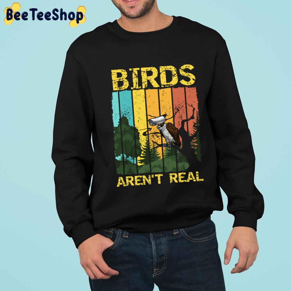 Birds Spies Retro Bird Aren't Real Unisex T-Shirt Birds Spies Retro Bird Aren't Real Unisex T-Shirt