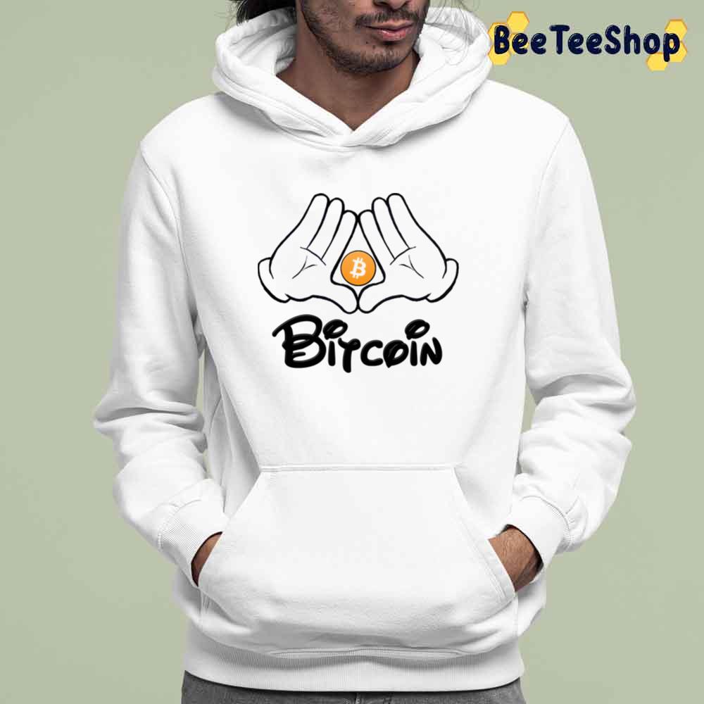 Bitcoin Mickey Hand Unisex T-Shirt Bitcoin Mickey Hand Unisex T-Shirt