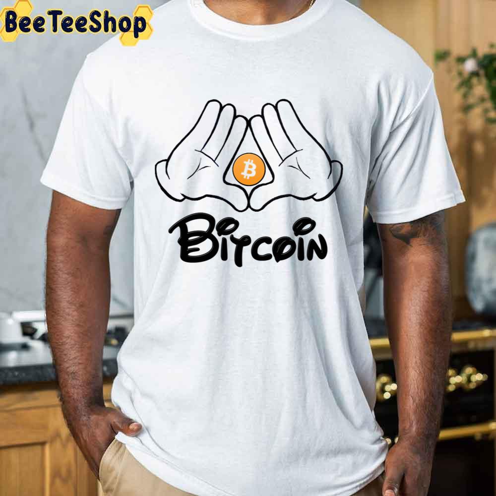 Bitcoin Mickey Hand Unisex T-Shirt Bitcoin Mickey Hand Unisex T-Shirt