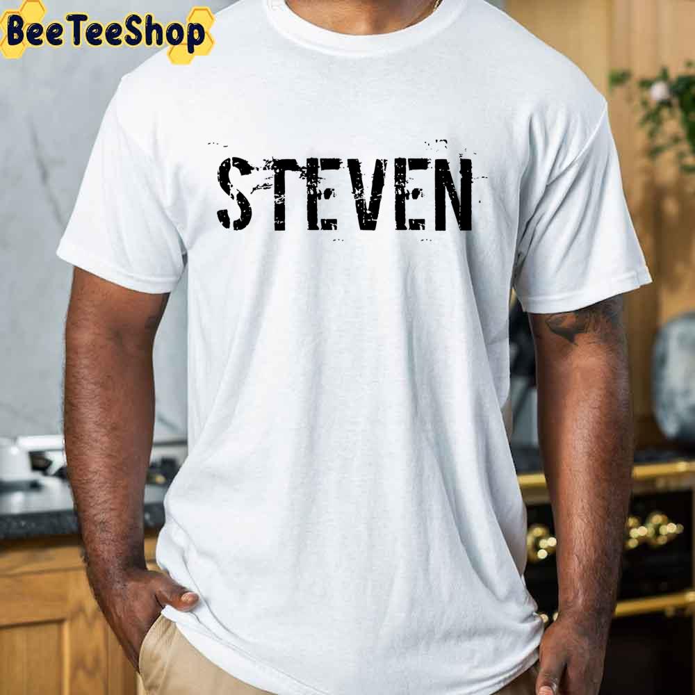 Black Text Art Steven Smudged Graphic Unisex T-Shirt Black Text Art Steven Smudged Graphic Unisex T-Shirt