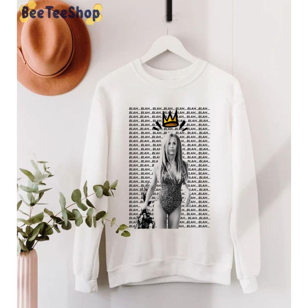 Blah Blah Blah Jennifer Aniston Wall Art Unisex T-Shirt Blah Blah Blah Jennifer Aniston Wall Art Unisex T-Shirt