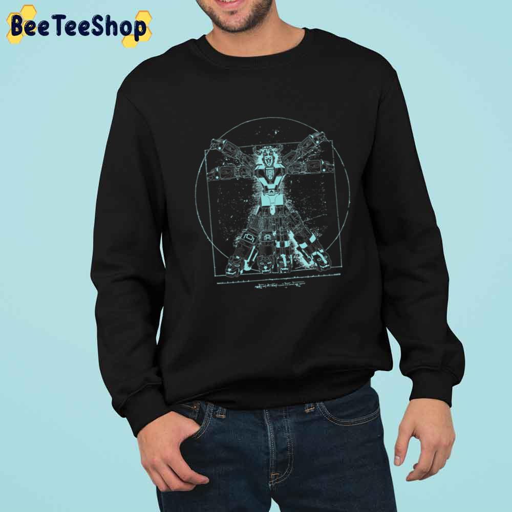 Blue Style Voltruvian Man Unisex T-Shirt Blue Style Voltruvian Man Unisex T-Shirt