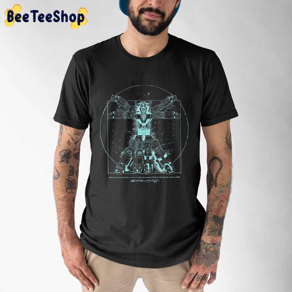 Blue Style Voltruvian Man Unisex T-Shirt Blue Style Voltruvian Man Unisex T-Shirt
