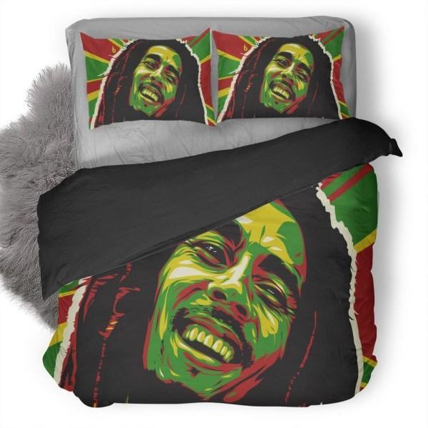 Bob Marley Abstract Bedding Set Bob Marley Abstract Bedding Set