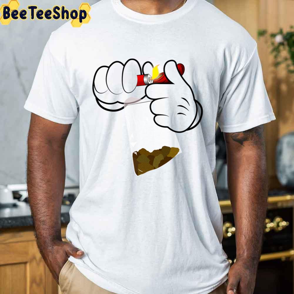 Bowl Cannabis Mickey Weed Unisex T-Shirt Bowl Cannabis Mickey Weed Unisex T-Shirt