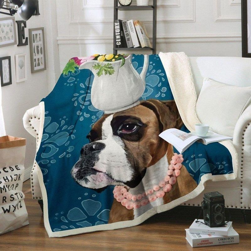 Boxer Dog Premium Comfy Sofa Throw Blanket Boxer Dog Premium Comfy Sofa Throw Blanket