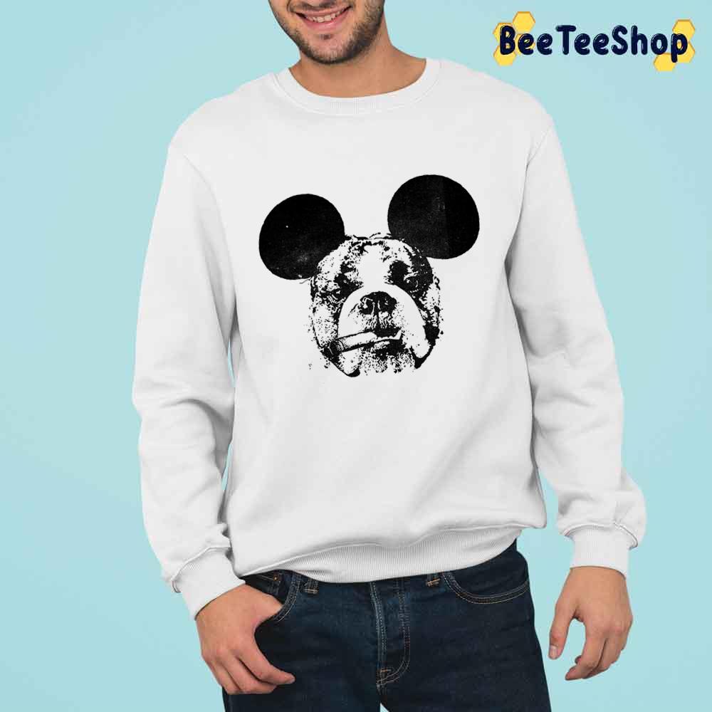 Bulldog Mafia Love Mickey Retro Pet Lover Unisex T-Shirt Bulldog Mafia Love Mickey Retro Pet Lover Unisex T-Shirt