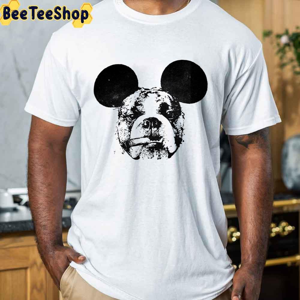 Bulldog Mafia Love Mickey Retro Pet Lover Unisex T-Shirt Bulldog Mafia Love Mickey Retro Pet Lover Unisex T-Shirt