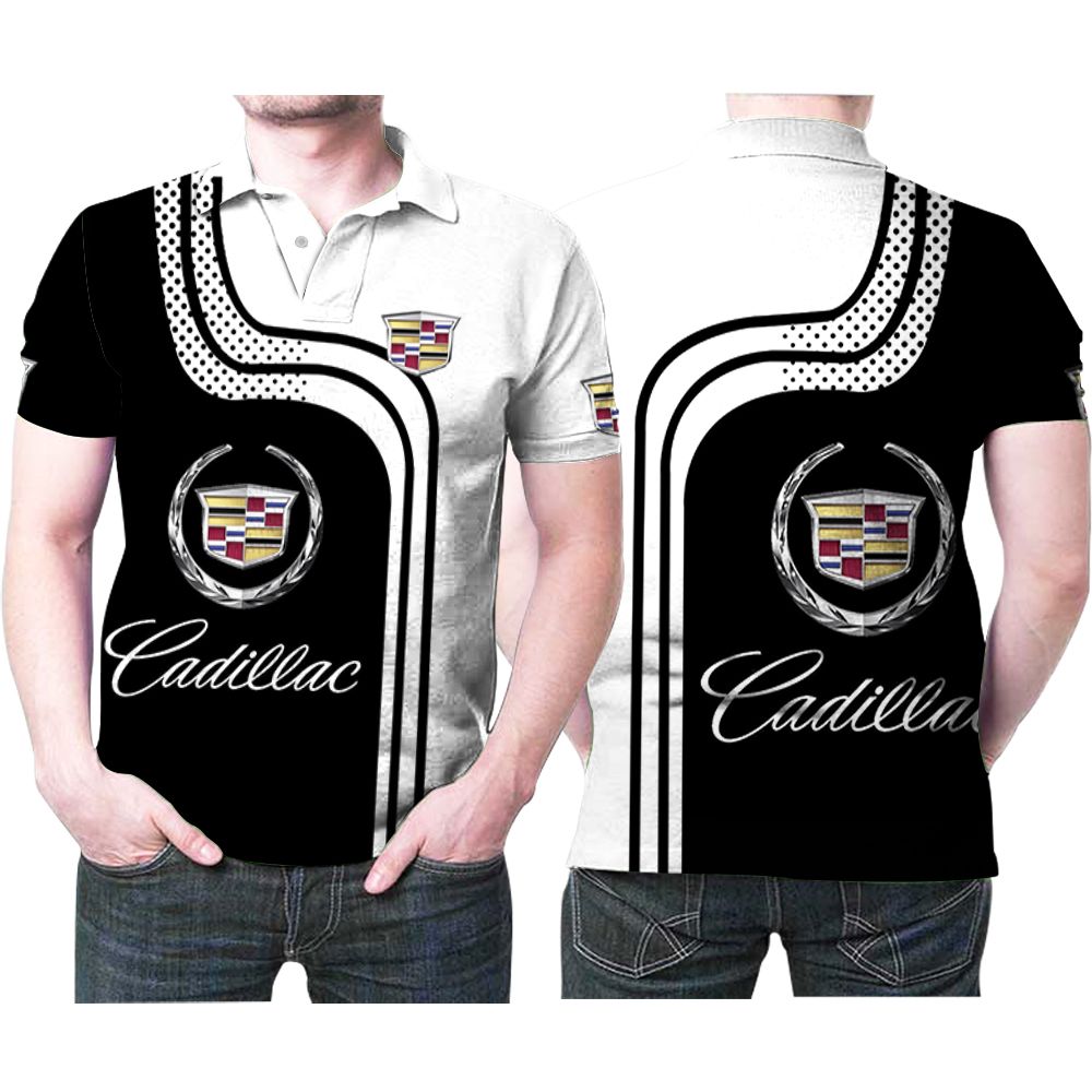 Cadillac Luxury Supercar Logo Pattern 3d Designed For Cadillac Fans Cadillac Lovers Polo Shirt All Over Print Shirt 3d T-shirt Cadillac Luxury Supercar Logo Pattern 3d Designed For Cadillac Fans Cadillac Lovers Polo Shirt All Over Print Shirt 3d T-shirt