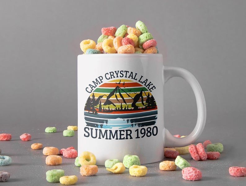 Camp Crystal Lake Summer 1980 Mug Friday The 13th Movie Mug Retro Vintage Mug Premium Sublime Ceramic Coffee Mug White Camp Crystal Lake Summer 1980 Mug Friday The 13th Movie Mug Retro Vintage Mug Premium Sublime Ceramic Coffee Mug White