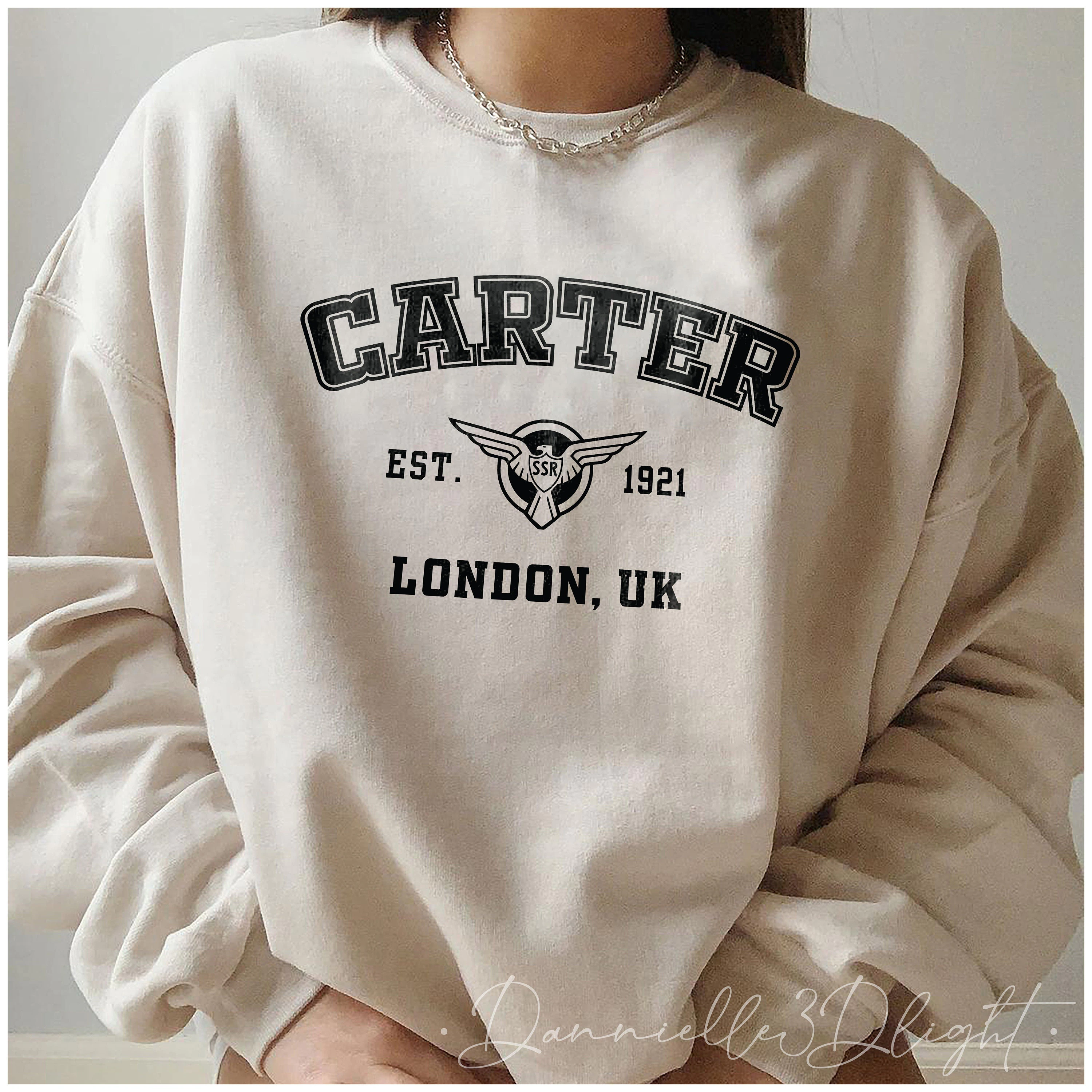 Captain Carter EST 1921 London Uk Unisex Sweatshirt Captain Carter EST 1921 London Uk Unisex Sweatshirt