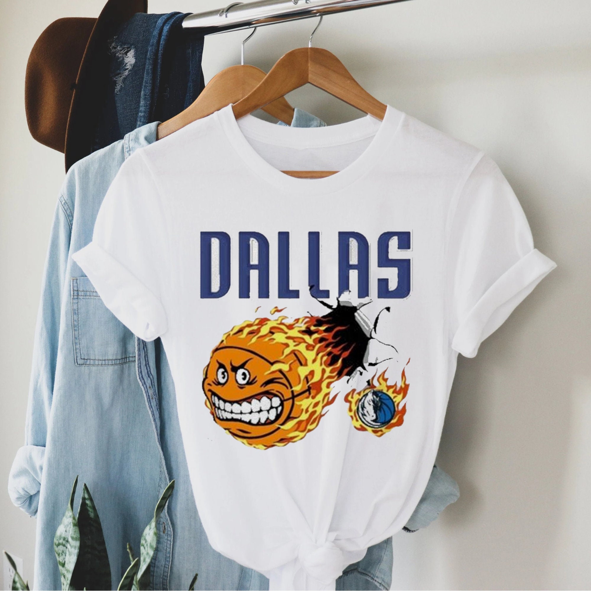 Cartoon Ball Dallas Mavericks Basketball Unisex T-Shirt Cartoon Ball Dallas Mavericks Basketball Unisex T-Shirt