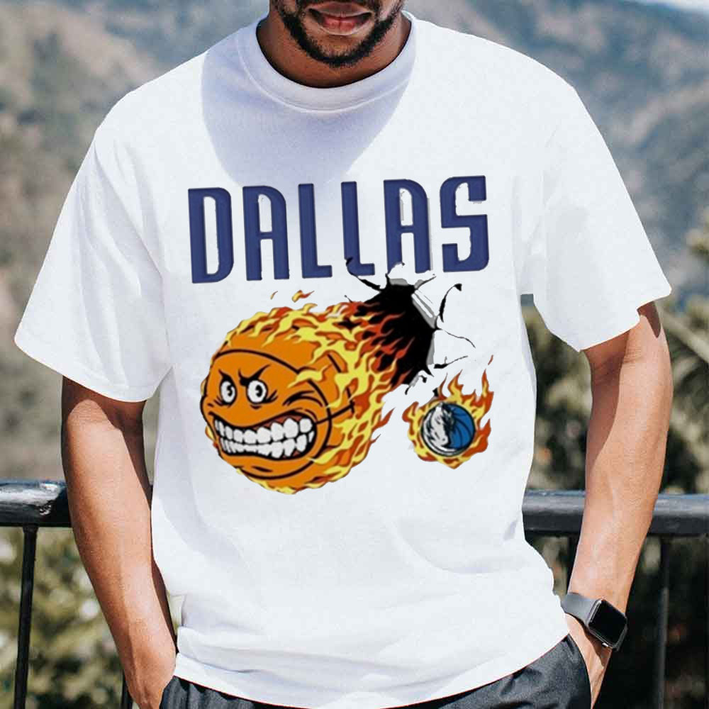 Cartoon Ball Dallas Mavericks Basketball Unisex T-Shirt Cartoon Ball Dallas Mavericks Basketball Unisex T-Shirt