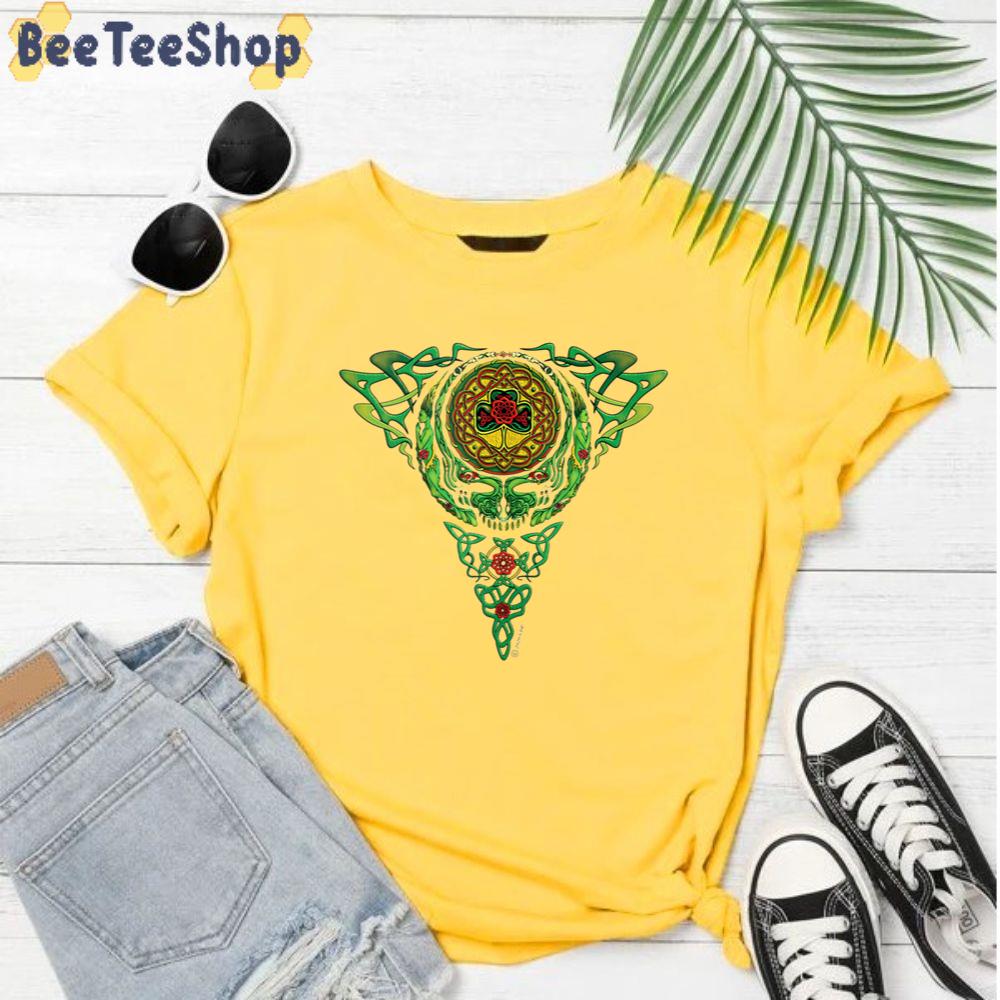 Celtic Shamrock Not Fade Away Grateful Unisex T-Shirt Celtic Shamrock Not Fade Away Grateful Unisex T-Shirt