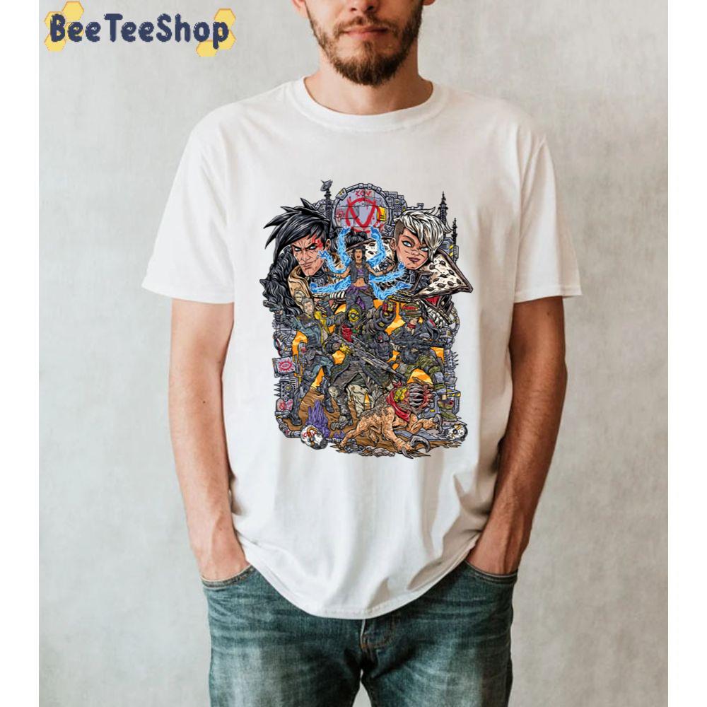 Characters Borderlands 3 Fl4k Unisex T-Shirt Characters Borderlands 3 Fl4k Unisex T-Shirt