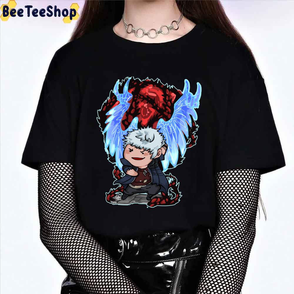 Chibi Fly Me To The Moon Nero Devil May Unisex T-Shirt Chibi Fly Me To The Moon Nero Devil May Unisex T-Shirt