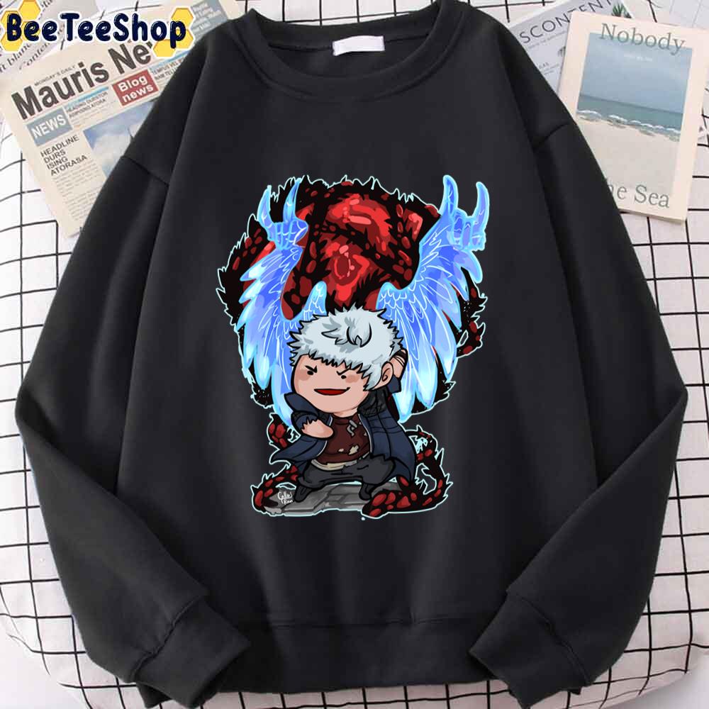 Chibi Fly Me To The Moon Nero Devil May Unisex T-Shirt Chibi Fly Me To The Moon Nero Devil May Unisex T-Shirt