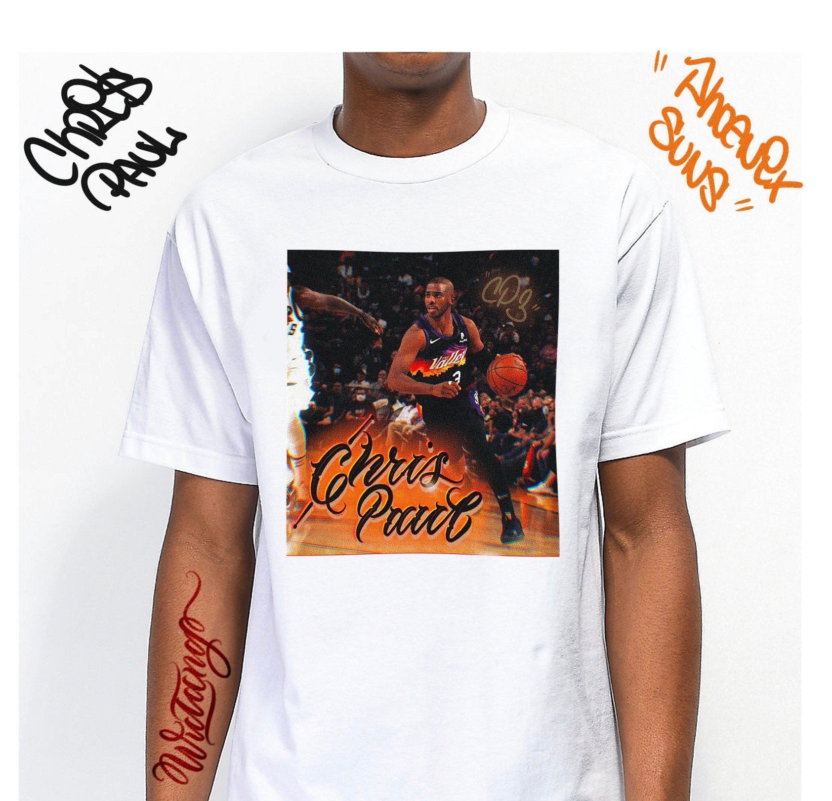Chris Paul Singature Phoenix Suns Unisex T-Shirt Chris Paul Singature Phoenix Suns Unisex T-Shirt
