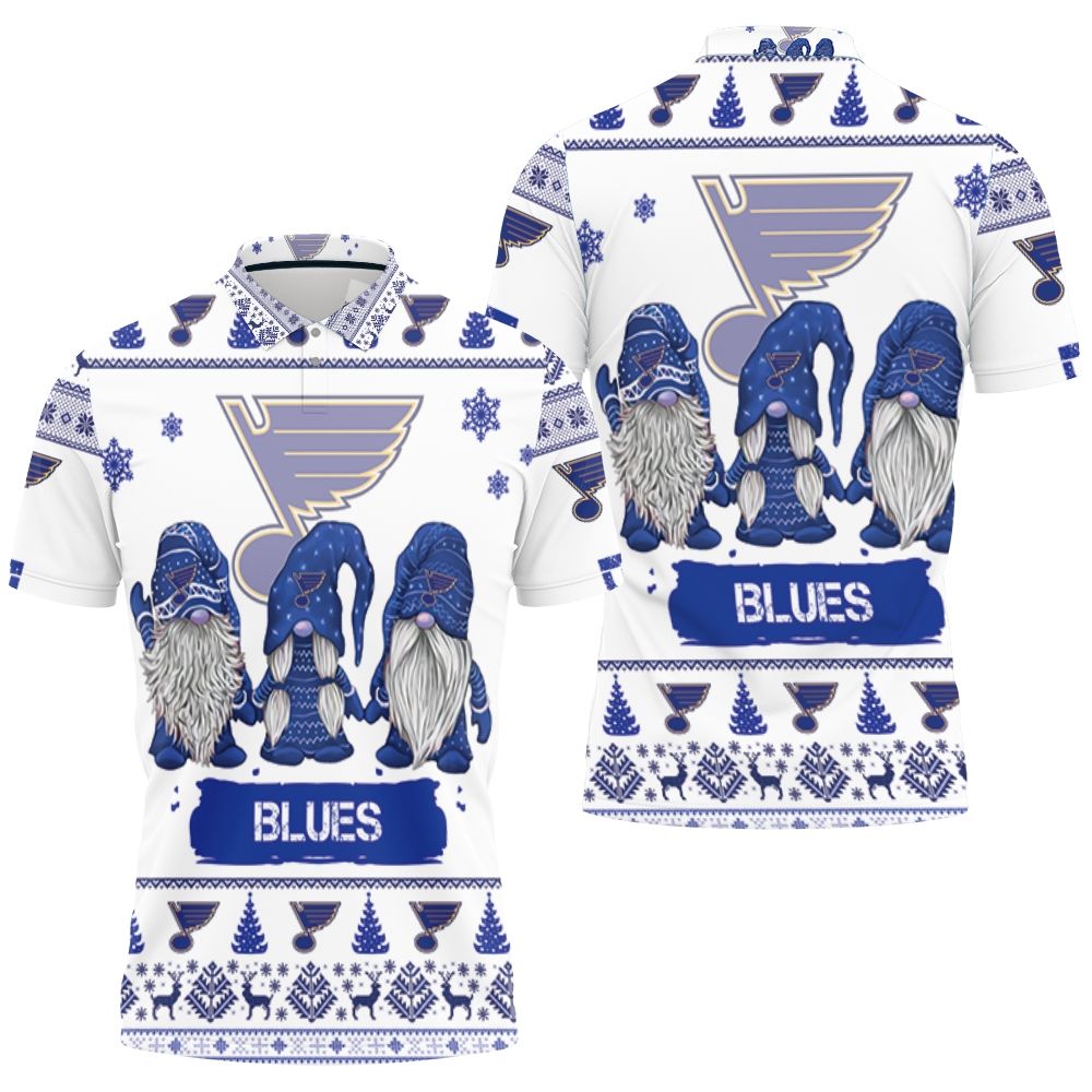 Christmas Gnomes St. Louis Blues Ugly Sweatshirt Christmas 3d Polo Shirt All Over Print Shirt 3d T-shirt Christmas Gnomes St. Louis Blues Ugly Sweatshirt Christmas 3d Polo Shirt All Over Print Shirt 3d T-shirt