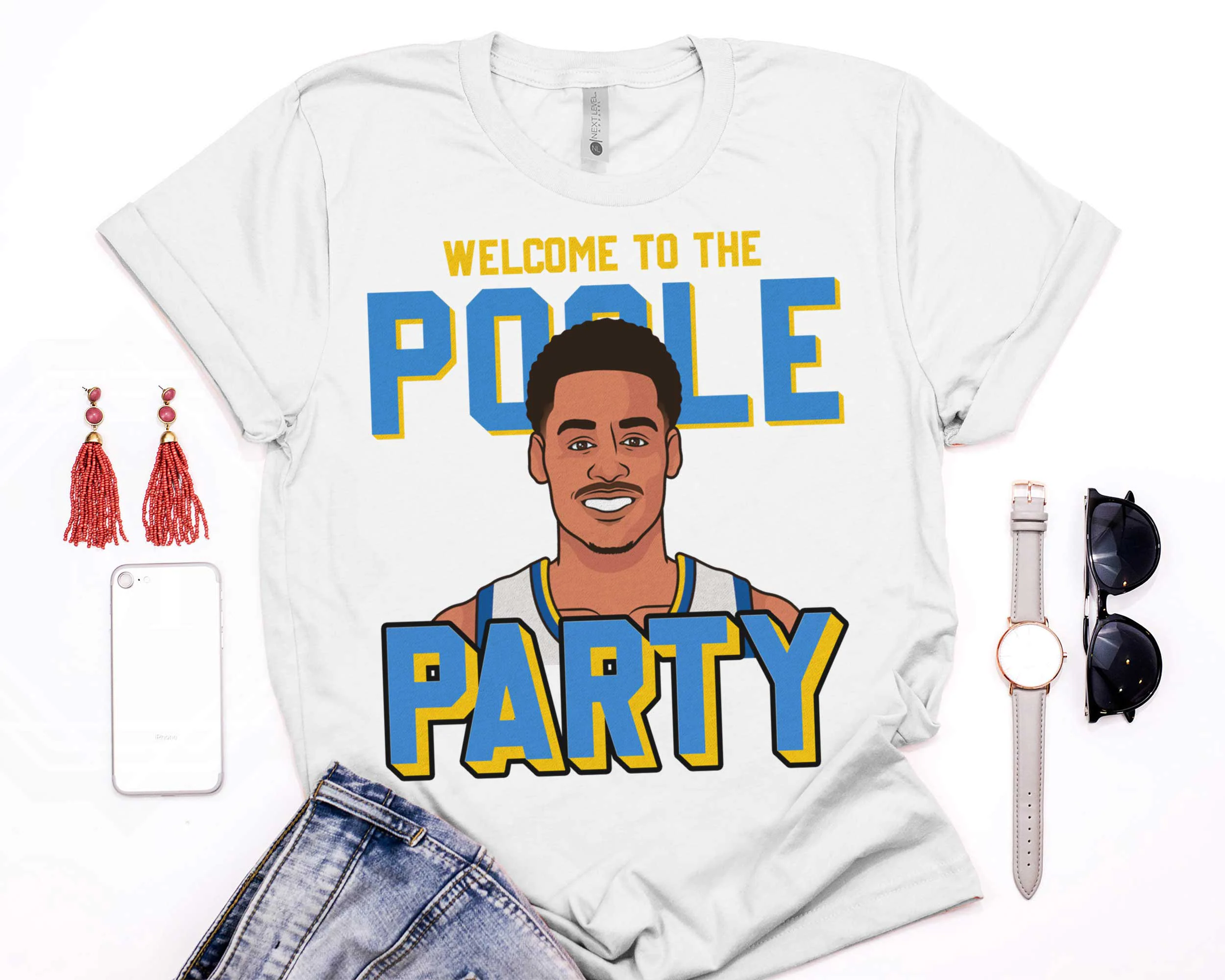 Claasic Style Welcome To The Poole Party Jordan Poole Golden State Warriors Basketball Unisex T-Shirt Claasic Style Welcome To The Poole Party Jordan Poole Golden State Warriors Basketball Unisex T-Shirt