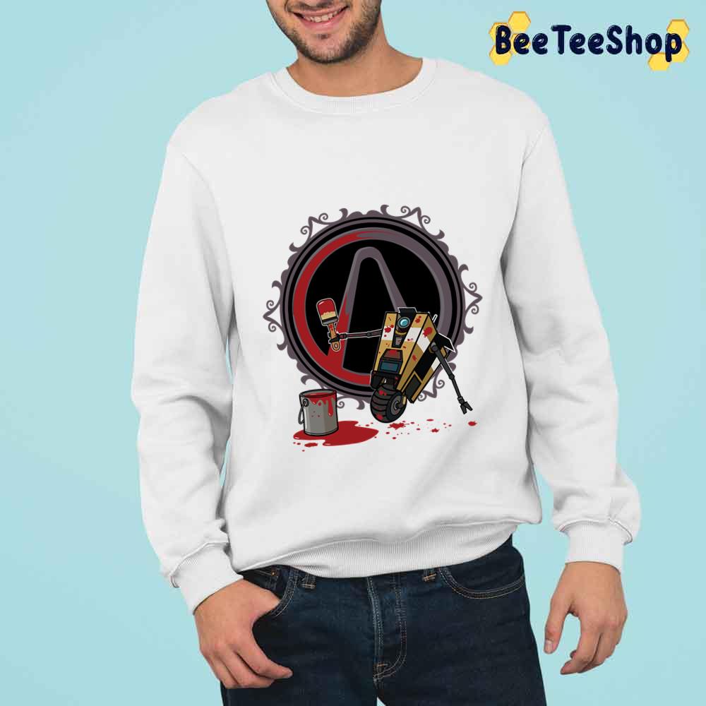 Claptrap Painter Borderlands Unisex T-Shirt Claptrap Painter Borderlands Unisex T-Shirt