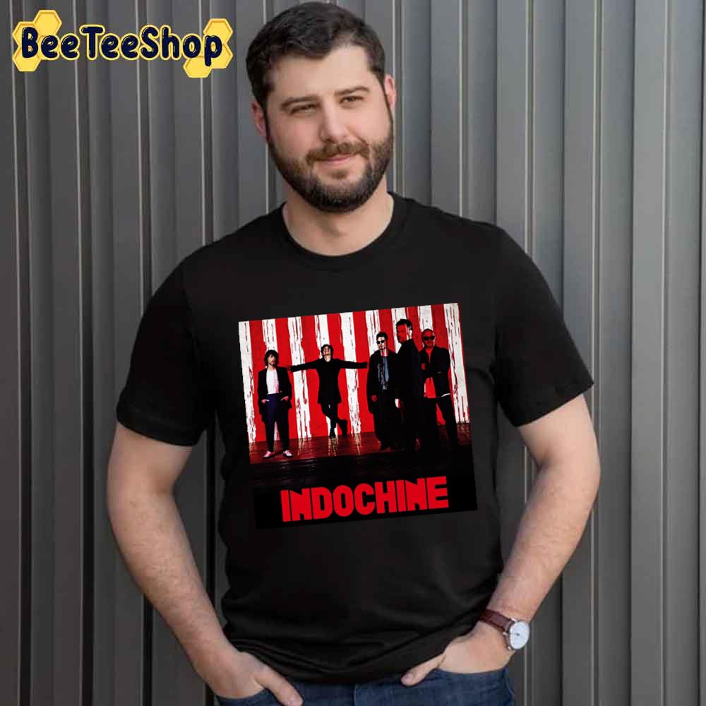 Classic Red Black Style Indochine Unisex T-Shirt Classic Red Black Style Indochine Unisex T-Shirt