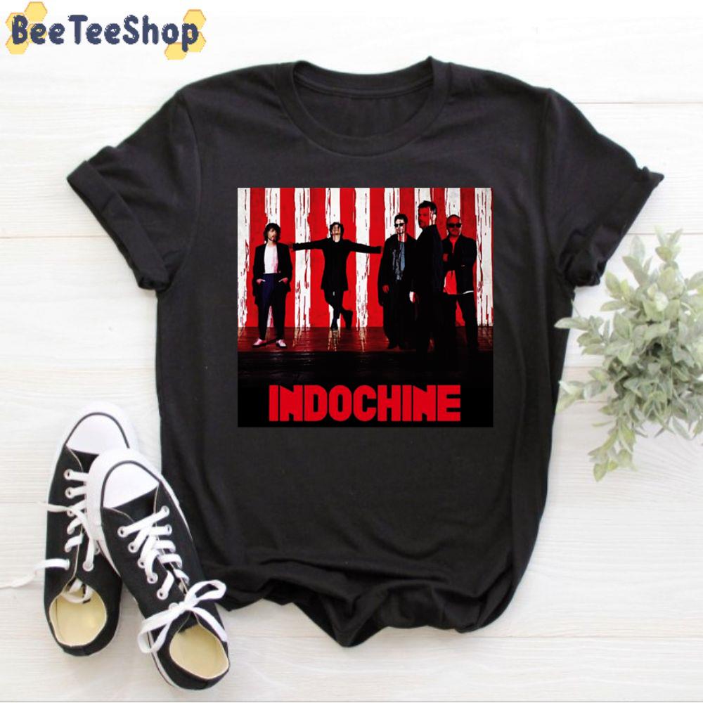 Classic Red Black Style Indochine Unisex T-Shirt Classic Red Black Style Indochine Unisex T-Shirt
