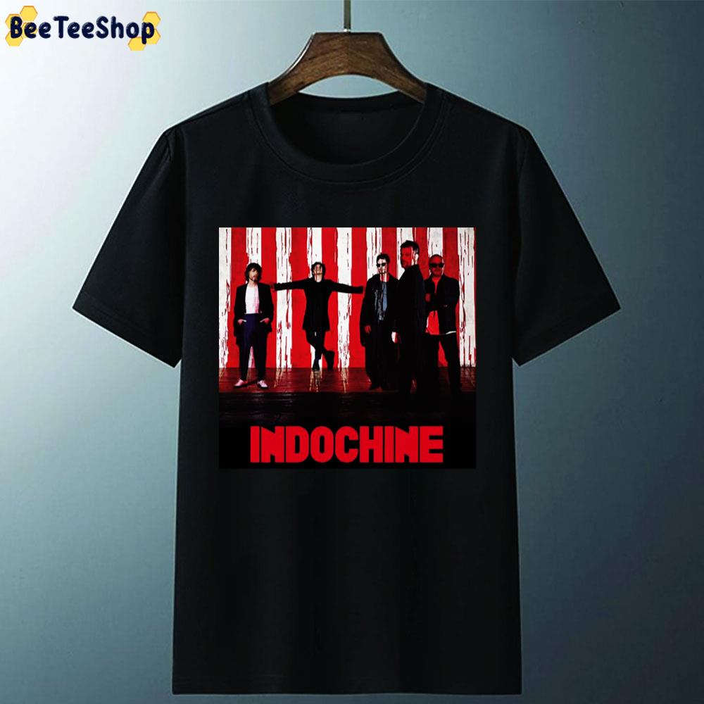 Classic Red Black Style Indochine Unisex T-Shirt Classic Red Black Style Indochine Unisex T-Shirt