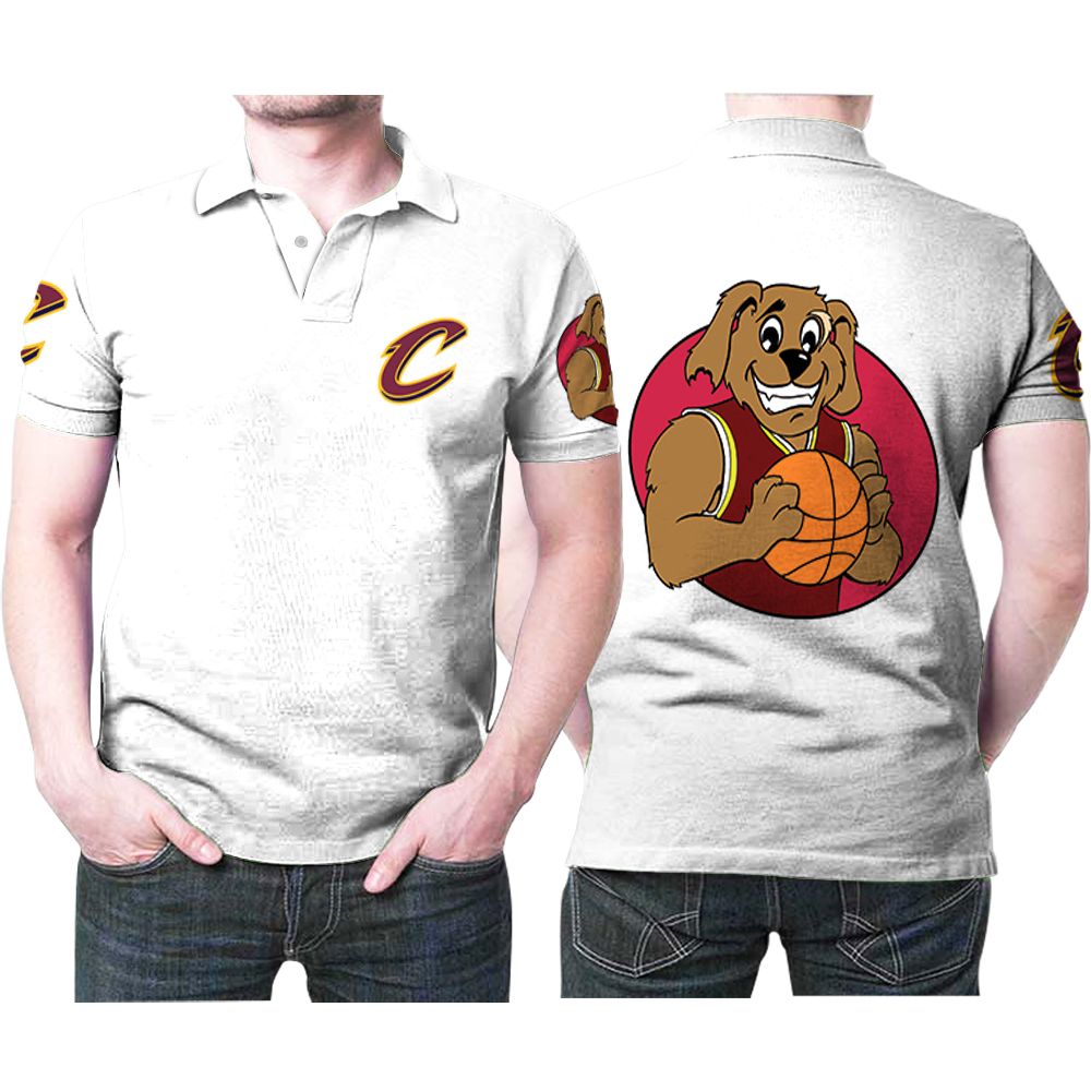 Cleveland Cavaliers Basketball Classic Mascot Logo Gift For Cavaliers Fans White Polo Shirt All Over Print Shirt 3d T-shirt Cleveland Cavaliers Basketball Classic Mascot Logo Gift For Cavaliers Fans White Polo Shirt All Over Print Shirt 3d T-shirt