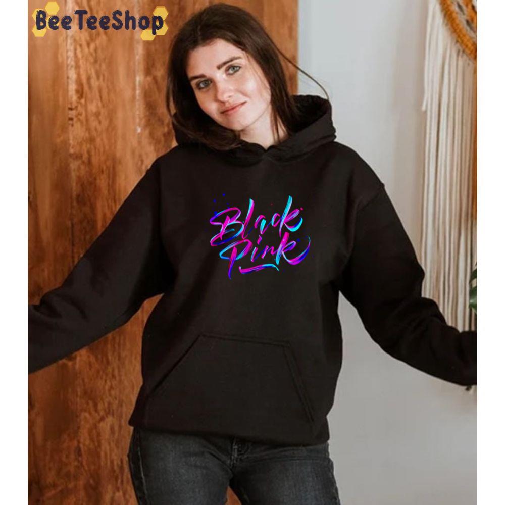 Color Painting Style Black Pink Unisex T-Shirt Color Painting Style Black Pink Unisex T-Shirt