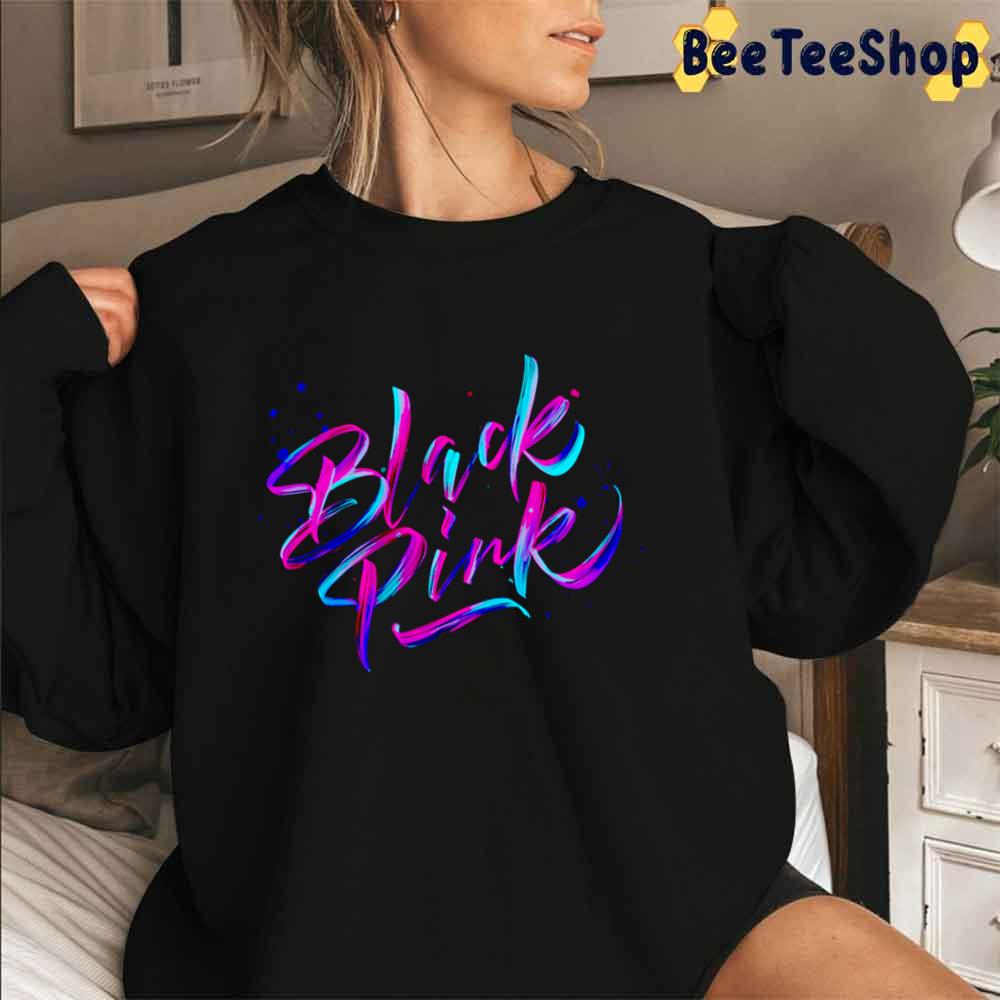 Color Painting Style Black Pink Unisex T-Shirt Color Painting Style Black Pink Unisex T-Shirt