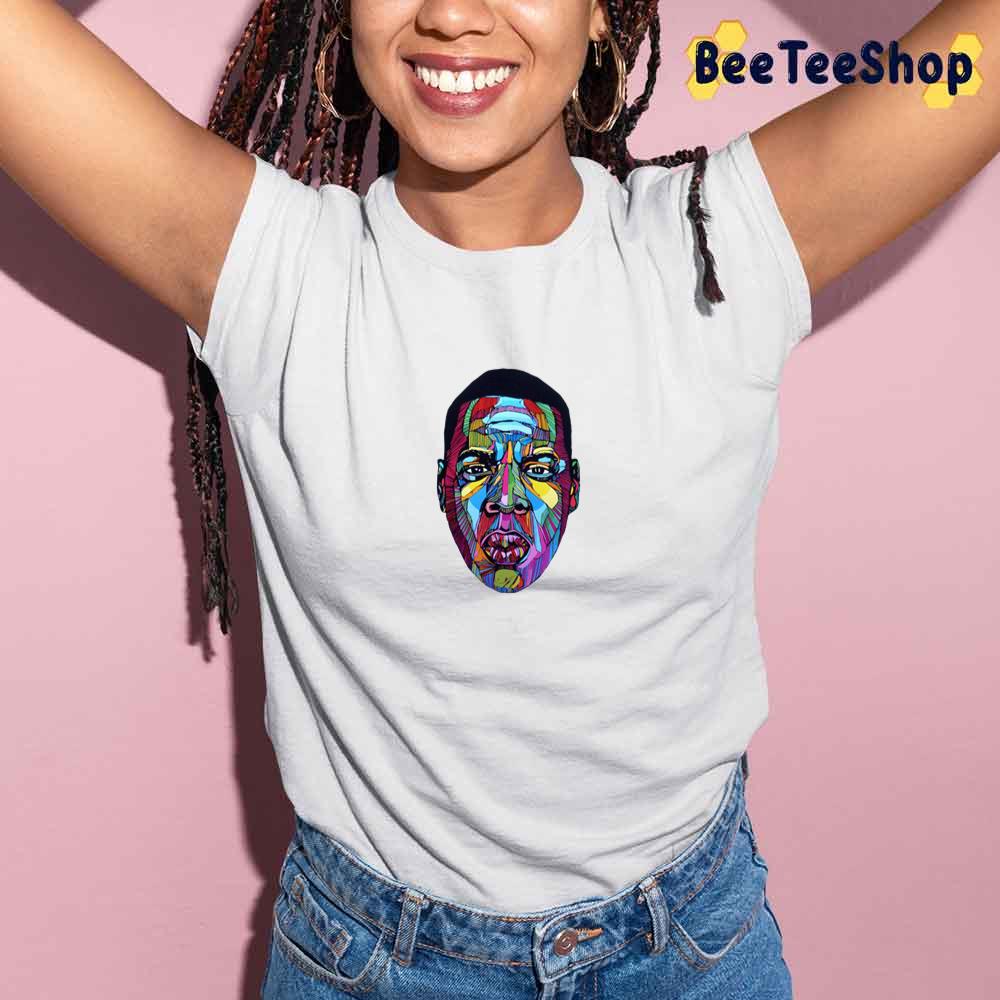 Colorful Graphic Jay Z Rapper Unisex T-Shirt Colorful Graphic Jay Z Rapper Unisex T-Shirt