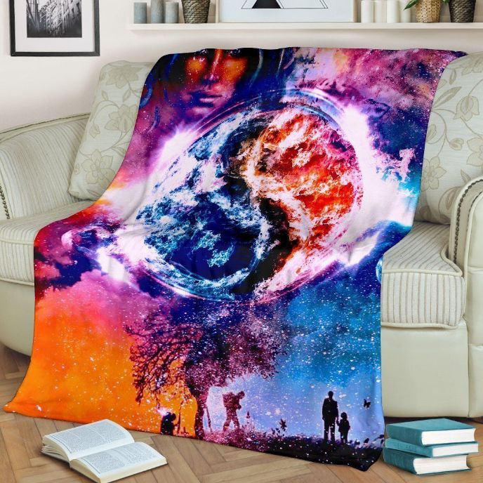 Colorful Yin Yang Universe Best Seller Fleece Blanket Gift For Fan, Premium Comfy Sofa Throw Blanket Gift Colorful Yin Yang Universe Best Seller Fleece Blanket Gift For Fan, Premium Comfy Sofa Throw Blanket Gift