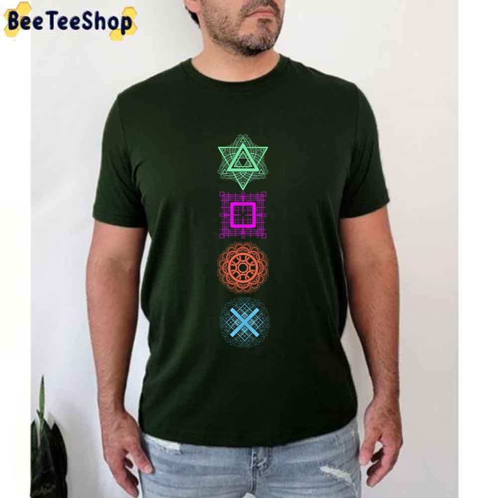 Controller Mandalas Tall Unisex T-Shirt Controller Mandalas Tall Unisex T-Shirt