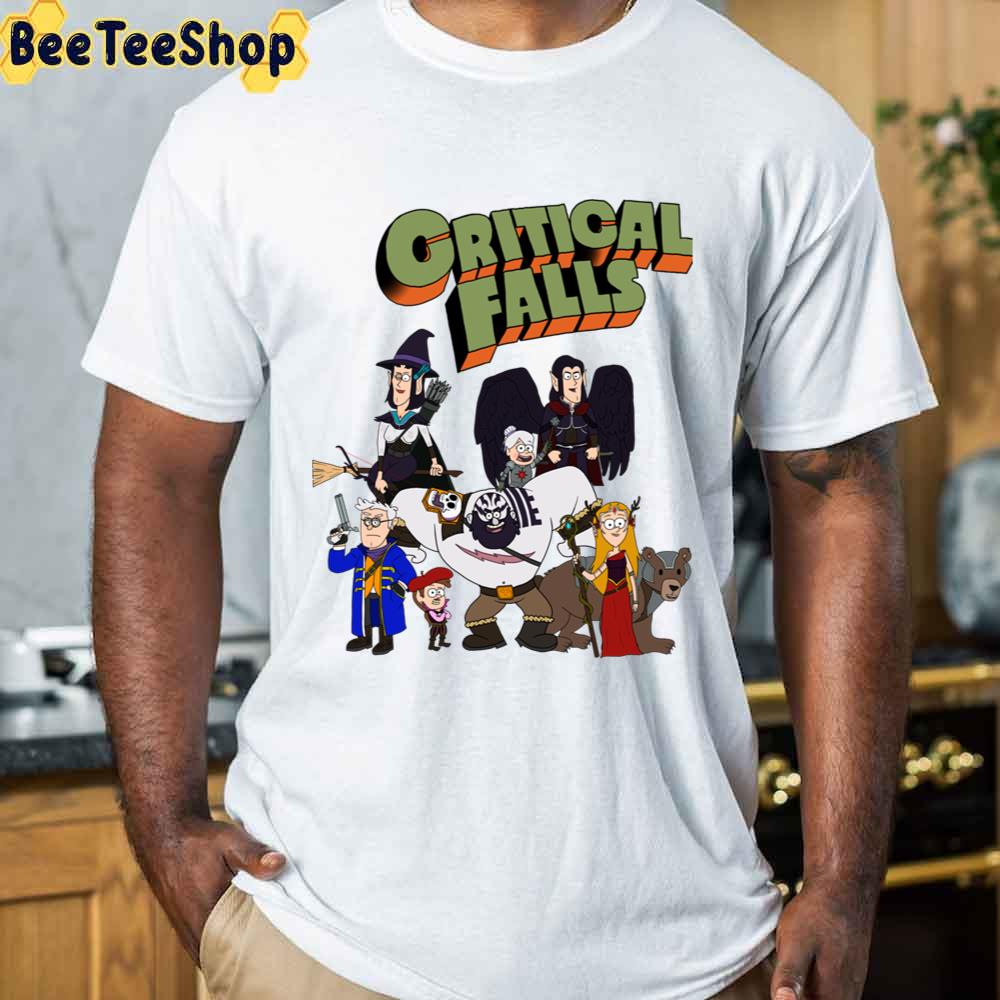 Critical Falls Vox Machina Unisex T-Shirt Critical Falls Vox Machina Unisex T-Shirt