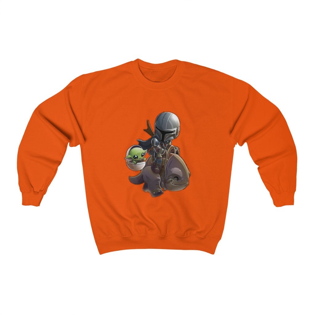 Cute Baby Yoda And Din Djarin The Mandalorian Unisex T-Shirt Cute Baby Yoda And Din Djarin The Mandalorian Unisex T-Shirt