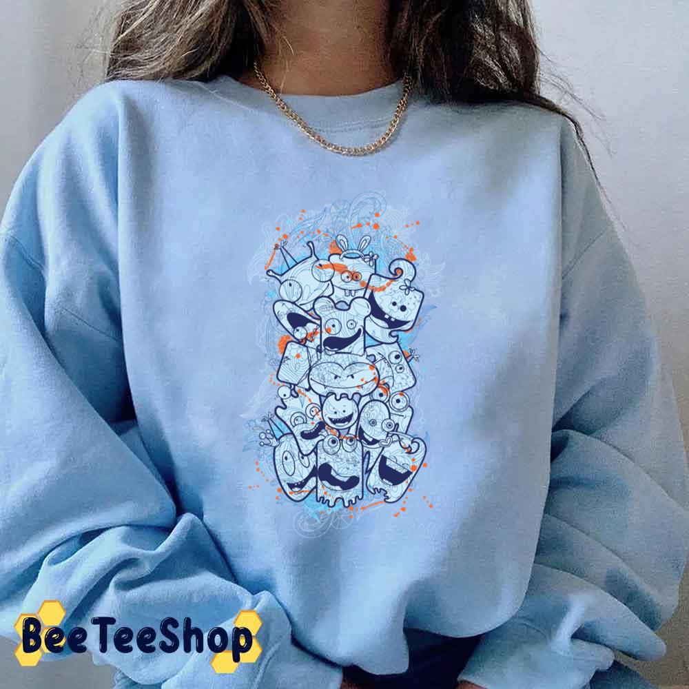 Cute Monsters Fitted Scoop Unisex T-Shirt Cute Monsters Fitted Scoop Unisex T-Shirt