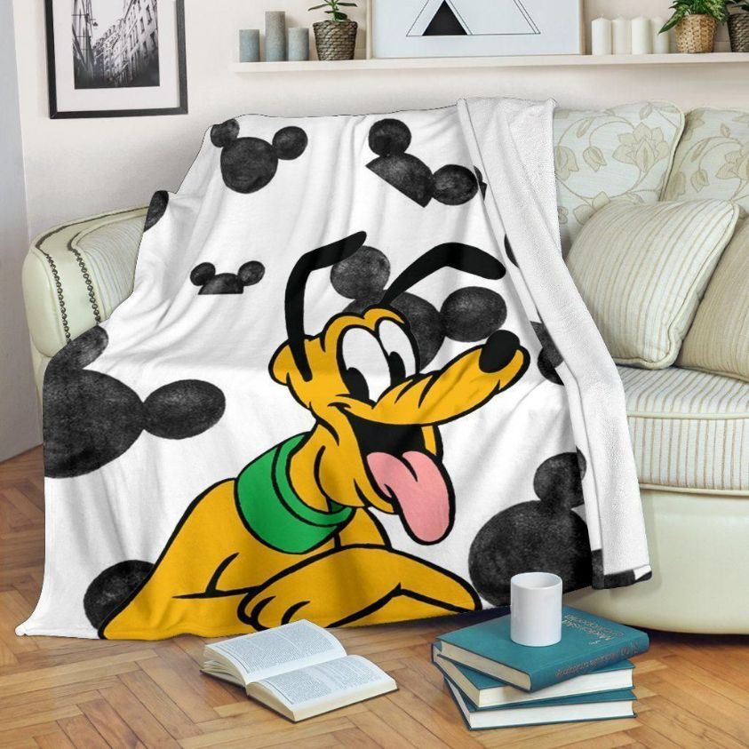 Cute Pluto Disney Fleece Blanket Gift For Fan, Premium Comfy Sofa Throw Blanket Gift Cute Pluto Disney Fleece Blanket Gift For Fan, Premium Comfy Sofa Throw Blanket Gift